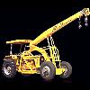 Articulated Hydraulic Mobile Crane With 3 Tonnes Capacity