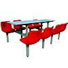 Colourful Furniture For Canteen Use