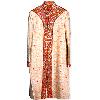 Printed ¾ Kurta In Cream And Red Color