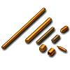 Slotted Grub Screws And Socket Screws