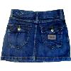 Short Blue Colored Denim Skirts