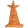 Wooden Award In Size Of 9.25x4.5