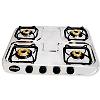 Four Burner Gas Stove With Two Step Top