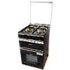 Four Burner Cooking Range In MS Body With Glass Top