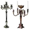 Brass And Iron Made Candelabra