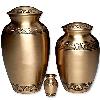 Bronze Brass Finish Cremation Urn