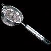 Stainless Steel Tea Strainer with Black Pipe Handle