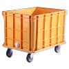 Jumbo Plastic Containers With Or Without Wheel