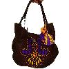 Woollen Bag with Wool Embroidery