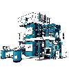 Web Offset Press with Conventional Rubber Blankets