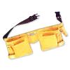 Ten Pocket Professional Style Split Leather Carpenter Apron