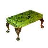 Georgian Styled Rectangular Shaped Ottoman