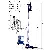 Single Mast Aerial Work Platform Equipment