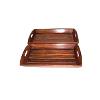 Rectangular Shaped Wooden Tray