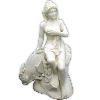 White Marble Decorative Statue