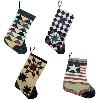 100% Pure Cotton Fabric made Christmas Stockings