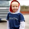 Small/ Medium/ Large Fittings Kids Hooded T-Shirts