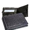 Crack Resistant Black Leather Wallets