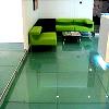 Reinforced Glass Made Transparent Flooring