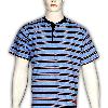 Striped T-Shirts with Color Fastness Facility