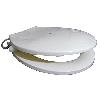 White Colored Soft Closing Toilet Seat Cover