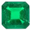 Green Coloured Emerald Gemstone