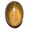 Black and Yellowish Brown Cats Eye Gemstone