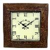 Hand Painted Square Shaped Clock