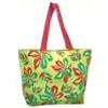 Beach Bag With 1.5 Mm Red Cotton Tape Handle