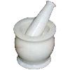 Marble Mortar and Pestle