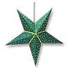 Green Coloured Five Leaf Star