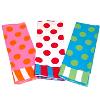 Quilted Hand Towels With Polka Dot Designs