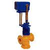 Motorised Electrical Actuator Operated 3-Way Globe Control Valve