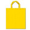 Yellow Colored Cotton Bag with Short-Handle