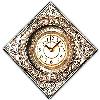 Metal Carved Wall Hanging Clock