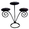 Wrought Iron Made Candle Stand