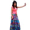 Multicolor Women Outwear Long Skirts