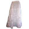 Chikan Embroidered Long Skirt