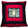 Chikan Embroidered Cushion Cover