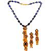 Beaded Gold Necklace Set