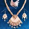 Stone Studded Jute Necklace Set