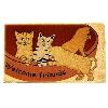 Animal Figure Printed Fibre Door Mat