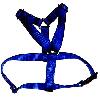 Blue Color Leather Halter Collar for Dogs