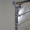 Single Stainless Steel Plate based Vertical Post