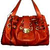 Red Coloured Leather Bag