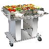 Castor Mounted Salad Trolley