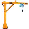 Manual / Electrically Operated JIB Crane