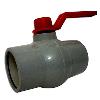 P.P. Solid Ball Valve with Long Handle