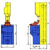 Tumblast Type Shot Blasting Machines with Barrel Heads