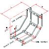 Vertical Bend Inside - Ladder Cable Tray